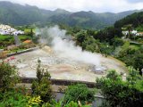 Achada das Furnas - hot springs / Achada das Furnas - horké prameny