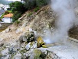 Achada das Furnas - hot springs / Achada das Furnas - horké prameny