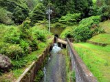 end of tunnel from Sete Cidades to Mosteiros