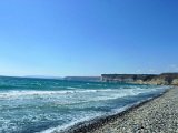 Chris Blue beach at Kourion / pláž Chris Blue u Kourionu