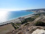 Chris Blue beach at Kourion / pláž Chris Blue u Kourionu