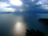 view from Paramidi fortress, Nafplio