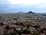 view from Acropolis of Athens