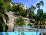 waterfall in Loutraki