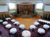 copy of main hall of Titanic in Titanic museum, Belfast