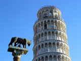 Pisa, Piazza dei Miracoli, campanile, Piazza dei Miracoli