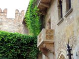 Verona, Casa di Giulietta / Verona, balkón Julie