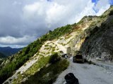 marble quarry in Carrara / mramorový lom v Carraře