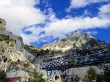 marble quarry in Carrara / mramorový lom v Carraře