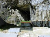 marble quarry in Carrara / mramorový lom v Carraře