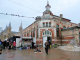 old markethall in Liepaja / stará tržnice v Liepaje