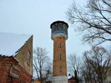 water tower, Kuldiga / vodní věž, Kuldiga