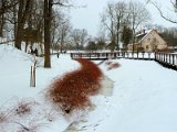 Town garden park, Kuldiga / městský park, Kuldiga