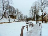 Town garden park, Kuldiga / městský park, Kuldiga