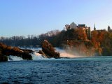 Rheinfall and Schloss Laufen am Rheinfall